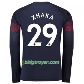 Billige Fotballdrakter Arsenal Xhaka 29 Bortedraktsett 2018/19 Langermet